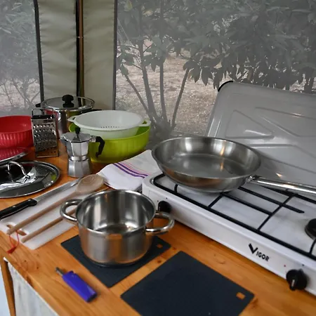 キャンプ場 Porto Sosalinos *